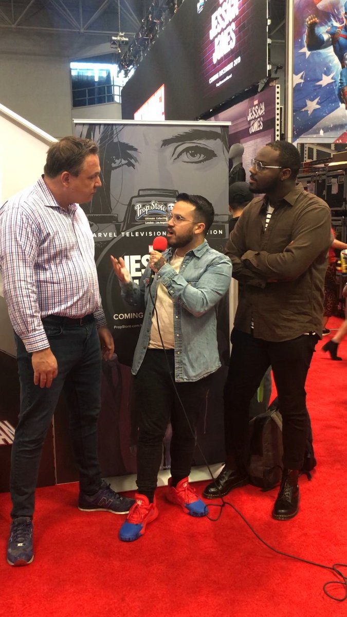ChannelFredNet's tweet photo. Interviewing @propstore_com ๐๐คฉ
#NewYorkComicCon #NewYorkComicCon2019 #channelfrederatornetwork
#teamfrednet https://t.co/snQE4mUg0N