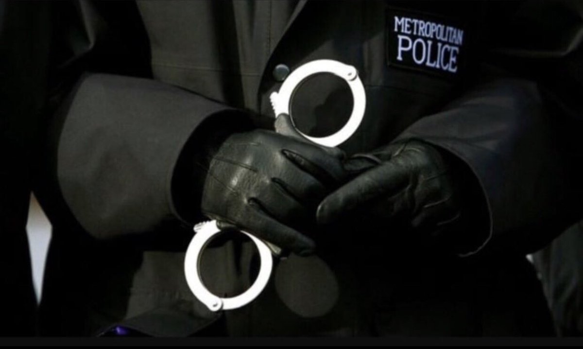 MPSNewham's tweet photo. #EPTTeam5 back on duty for their last shift of the week and back in custody. Prolific female offender taken off the streets for court in the morning after breaching her Community Protection Notice. https://t.co/dbu4qtL4Zd