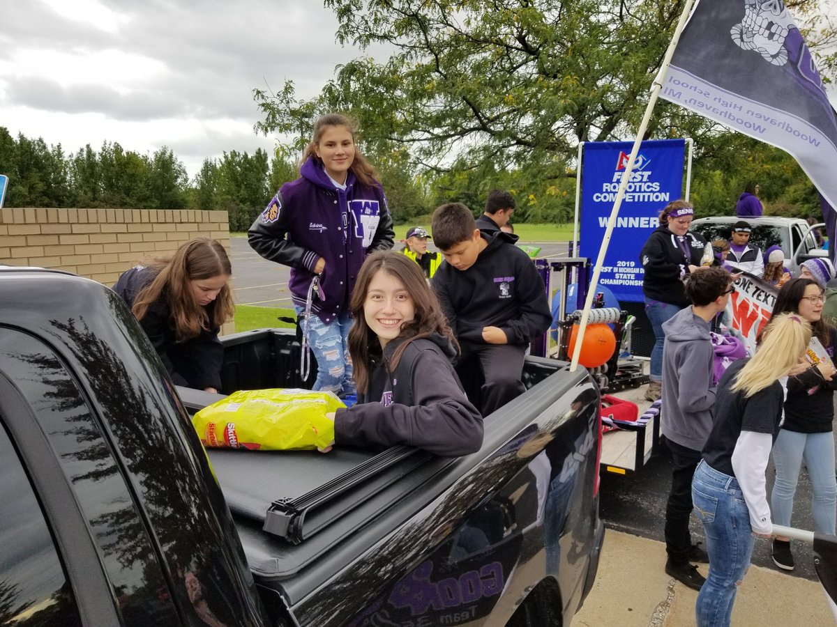 Having a great time at homecoming! Good luck tonight Warriors! <a href="/WoodhavenHigh/">Woodhaven High</a> <a href="/tribe_warrior/">The Tribe</a> <a href="/WBSDStrong/">WBSD</a>