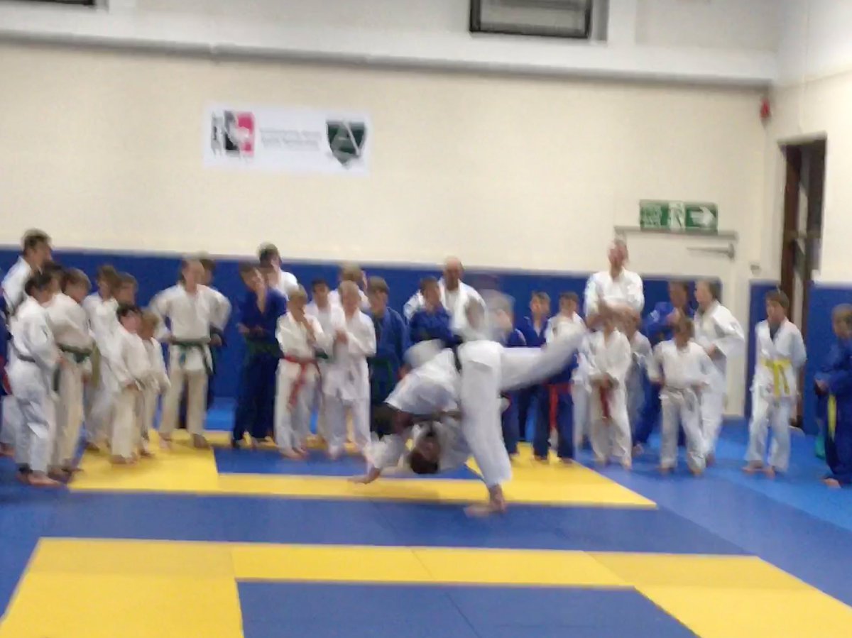 Brilliant evening of Judo #RushJudo 🥋<a href="/Ashlyns_School/">Ashlyns School</a> where <a href="/TeamBath/">Team Bath</a> <a href="/IrishJudo/">Irish_Judo</a> 🍀 <a href="/bf130392/">Ben Fletcher</a> - sponsored by <a href="/versarien/">Versarien® plc</a> - was coaching <a href="/SpecialOlympics/">Special Olympics</a> ID Judo Champion🥇 2019 #SkyeWestwood and squad. #VRSFamily just got bigger (and stronger!!). Thanks 🙏 Ben. #BlackBelts🥋😳😳😳