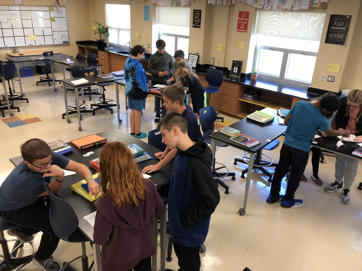 Trying to Escape the Room with their knowledge of energy!  #nmsvikings #scienceclass