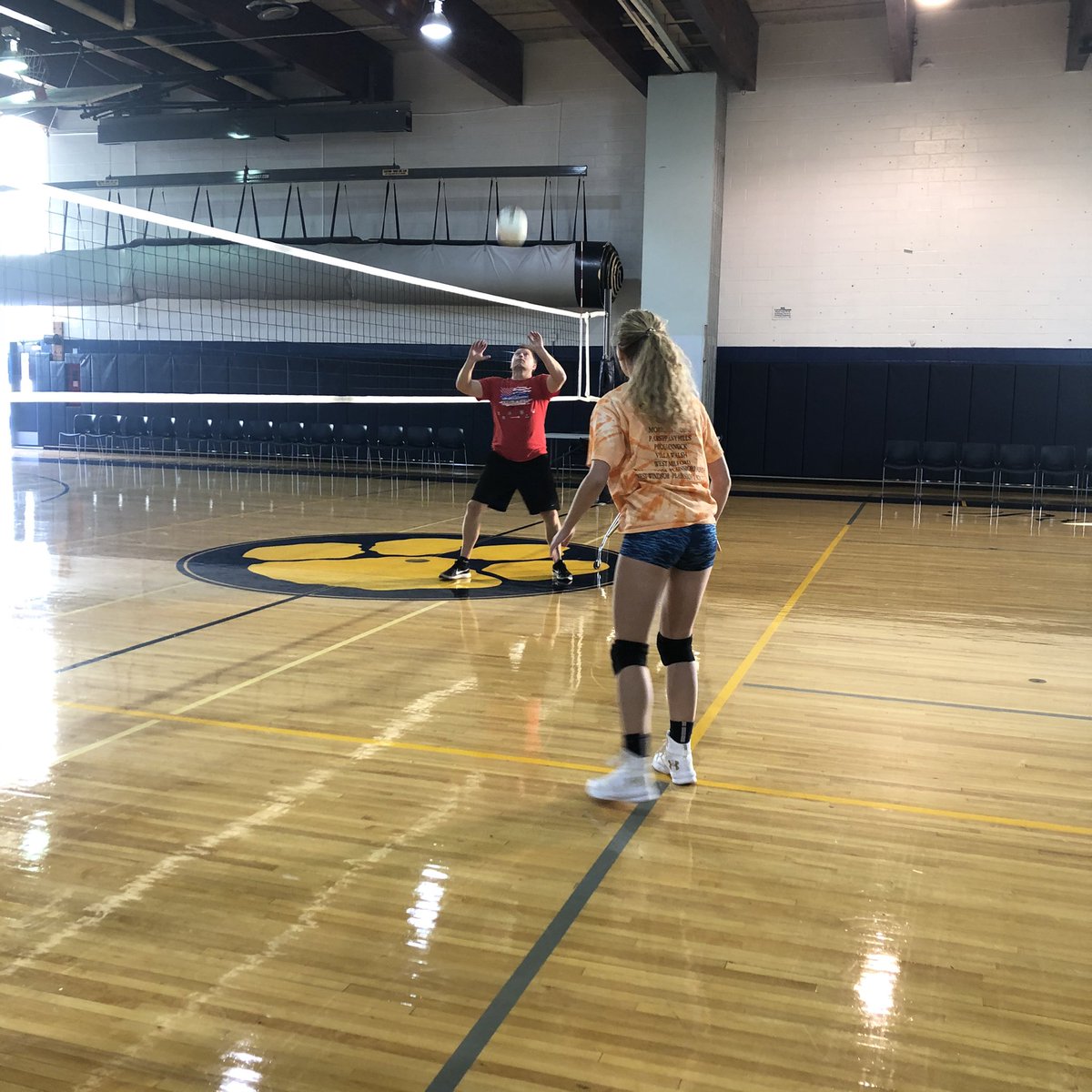 Very lucky to have this surprise guest at practice today! Thank you to our wonderful principal @RichHayzler for getting some reps in with us! 🏐 #peqpantherpride <a href="/AthleticsPTHS/">PTHS Athletics</a> <a href="/pthsnation/">Pequannock Township High School</a>