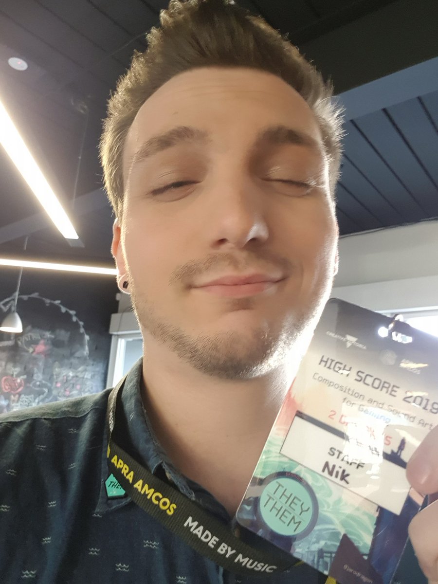 NikPantis's tweet photo. Hello yes I am staff, business business
#MIGW19 #HighScore19 https://t.co/6djjNt6hVU
