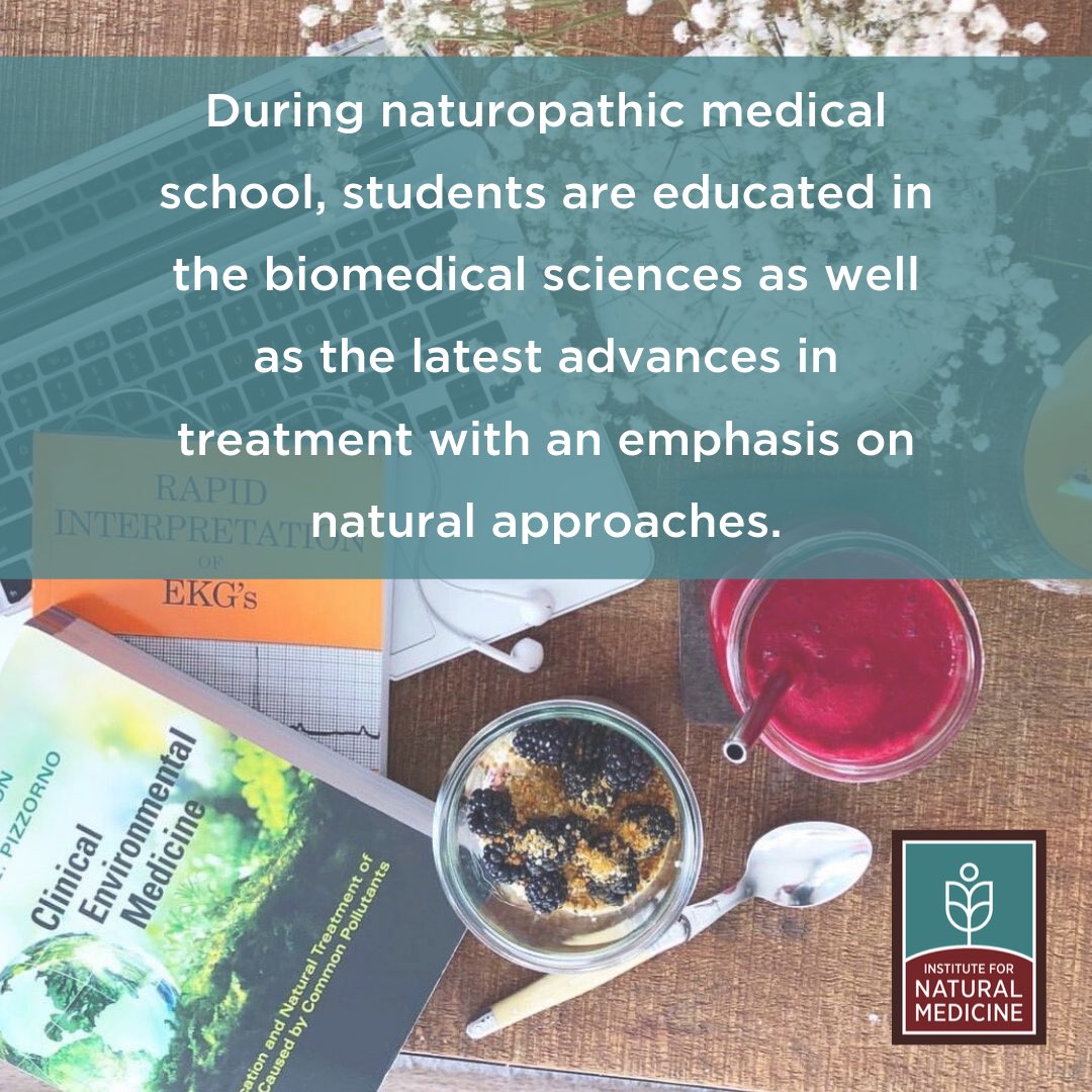 inaturalmed's tweet photo. NDs graduate with hands-on experience in diagnosing and treating patients. To learn more, check out this FAQ, “How are naturopathic doctors educated, trained, and licensed?” at https://t.co/MwkNttVIor
.
.
#naturopathic #naturopathicmedicine #naturopathicdoctor #NDstudent https://t.co/05k7dzYVU1