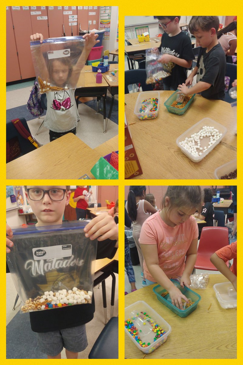 Finished up our science unit today by making our own mixtures!! A great way to end the week!#VogelProud