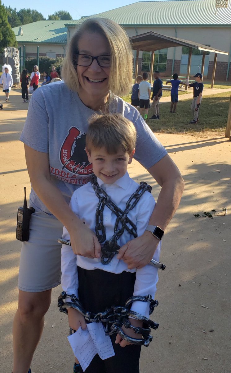It was a great day for our third graders to showcase what they’ve learned about how others have overcome obstacles and challenges. Meet Harry Houdini! <a href="/MiddleCreekES/">Middle Creek ES</a>
