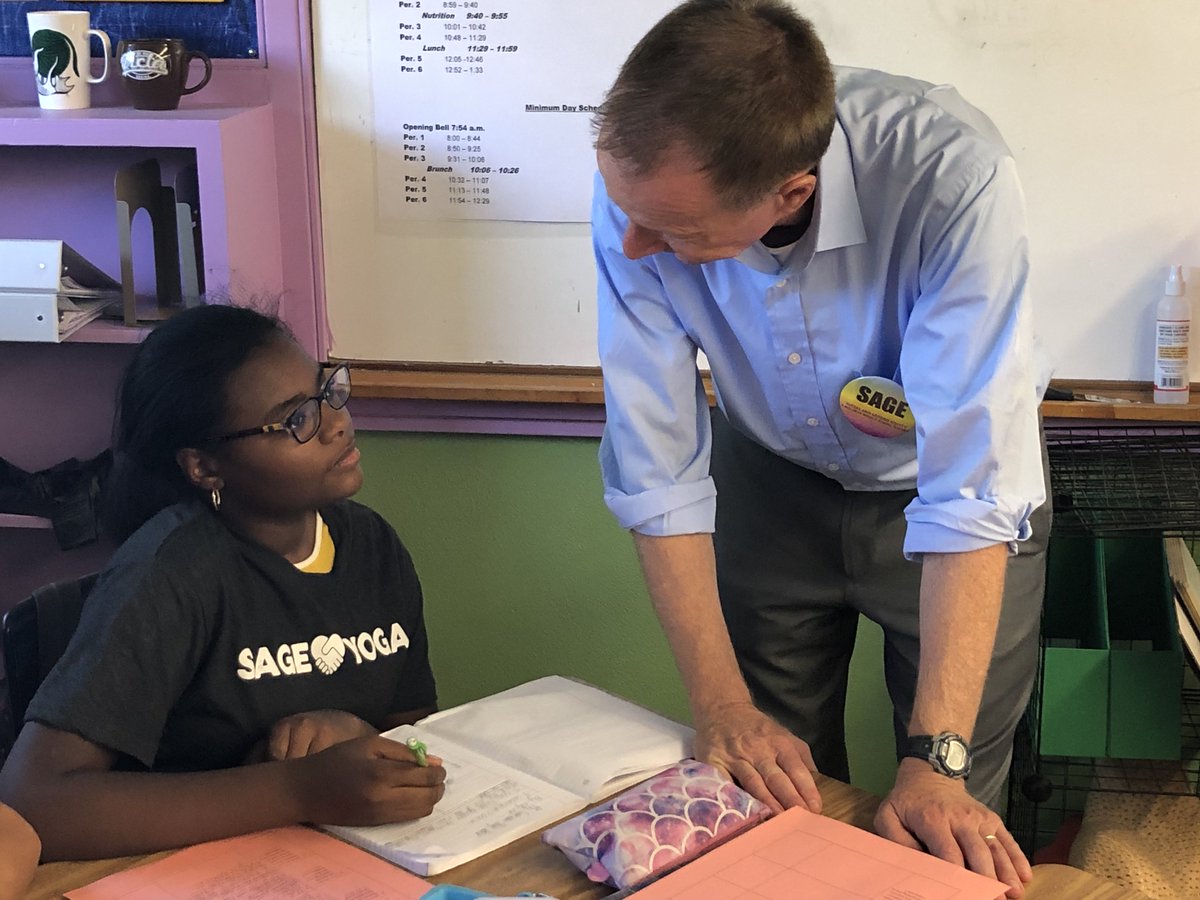 I visited the Social and Gender Equity Magnet, the nation’s first-of-its kind magnet to incorporate gender studies and social justice themes into all of its academic courses. We are committed to celebrating each and every student as an individual.