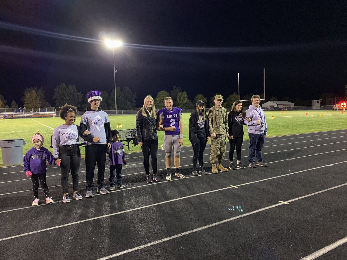 BaxterBoltsAD's tweet photo. Fun times at Homecoming 2019 💜🖤⚡️ https://t.co/Jd7IPear2e