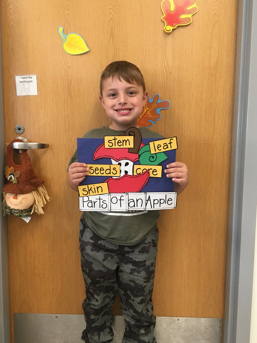 MrsMuellerEM's tweet photo. We had a great time this week reading and learning about the parts of an apple! 🍎🍏 #GreatHappensHere19_20
@meadowbrookem https://t.co/hxilKlofoZ