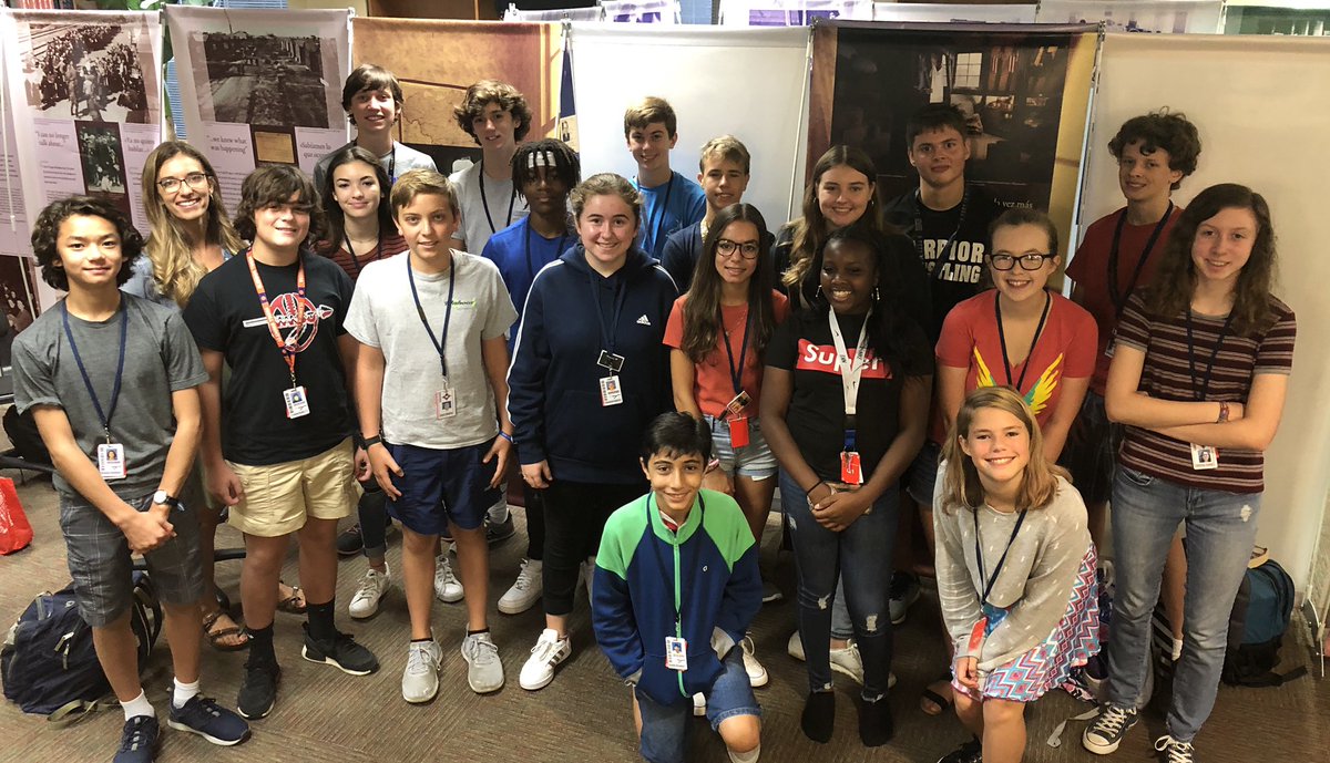 PMartinTeacher's tweet photo. Exciting training today for these freshman @wandohigh to be docents for the International Traveling Anne Frank Exhibit which opens next week! @WandoHS_Media @annefrankhouse @UofSCEducation @VOCALCCSD https://t.co/mOieypnaXn