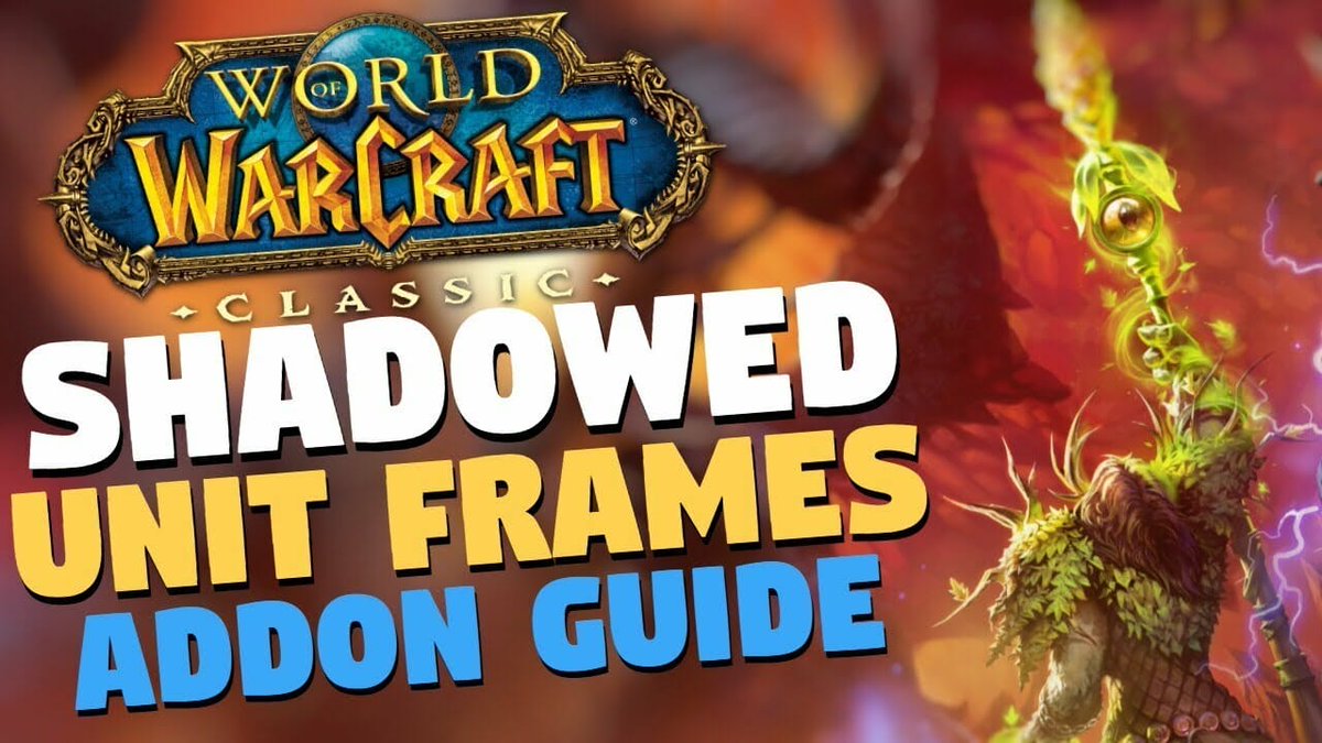wow unit frames addon wow unit frames addon