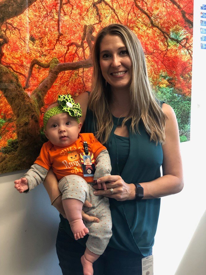 ArizonaDOA's tweet photo. It's Graduation Day for Baby Ayla here at ADOA! She was a GREAT first #infantatwork and we're sad to see her go! https://t.co/QqczqXU40I
