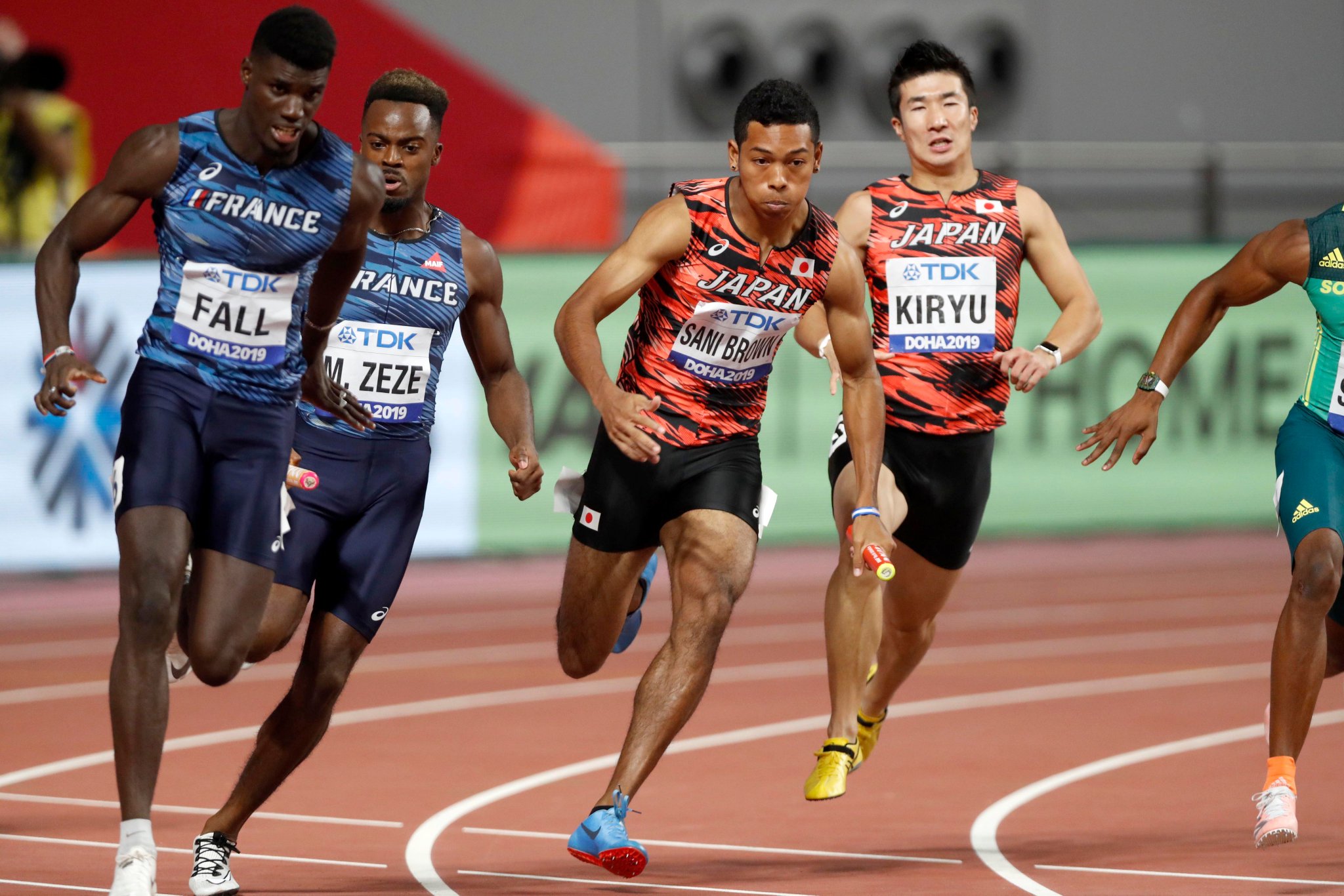 Tbs 陸上 世界陸上 ドーハ Tbs 系列生中継 Day9 10月5日 土 放送は深夜0時 です 男子 4 100mリレー決勝 男子4 400mリレー予選 女子5000m決勝 女子100mハードル 男子やり投予選 女子4 100mリレー決勝 など