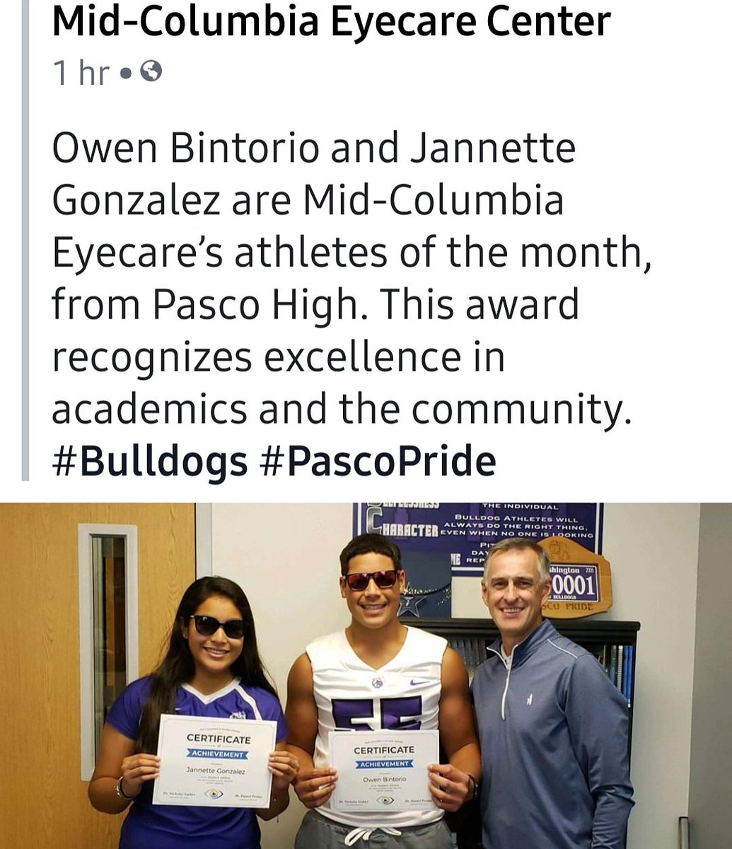 Congrats to our very own Jannette and Owen! <a href="/PascoHighFB/">Pasco High Football</a> <a href="/PascoVolleyball/">PHS Volleyball</a>