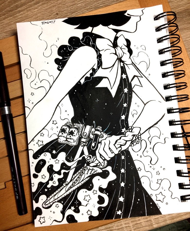 Throwback to some more intense Inktober drawings that I just can't keep up with but were fun to do ??️ #Inktober 