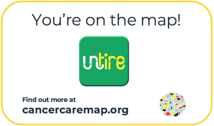 CancerCareMap's tweet photo. #FATIGUE - extreme cancer-related tiredness is something many people with #cancer suffer. Listings like @Untire_App on #CancerCareMap could help with this: https://t.co/XWa8JF5zVe https://t.co/AowJqJPZAd