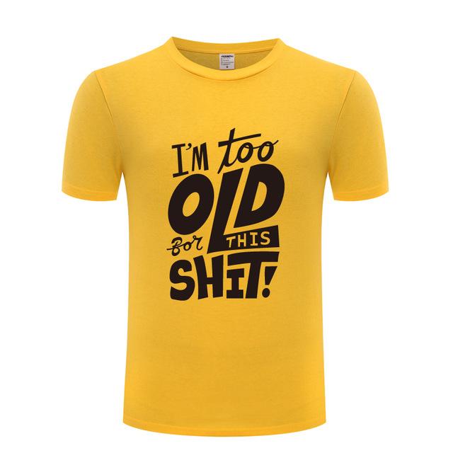 mavigadget's tweet image. I am too old for this Funny T-shirt #funstuff #fungadget
$24.95
➤ tinyurl.com/y2wz9yzl