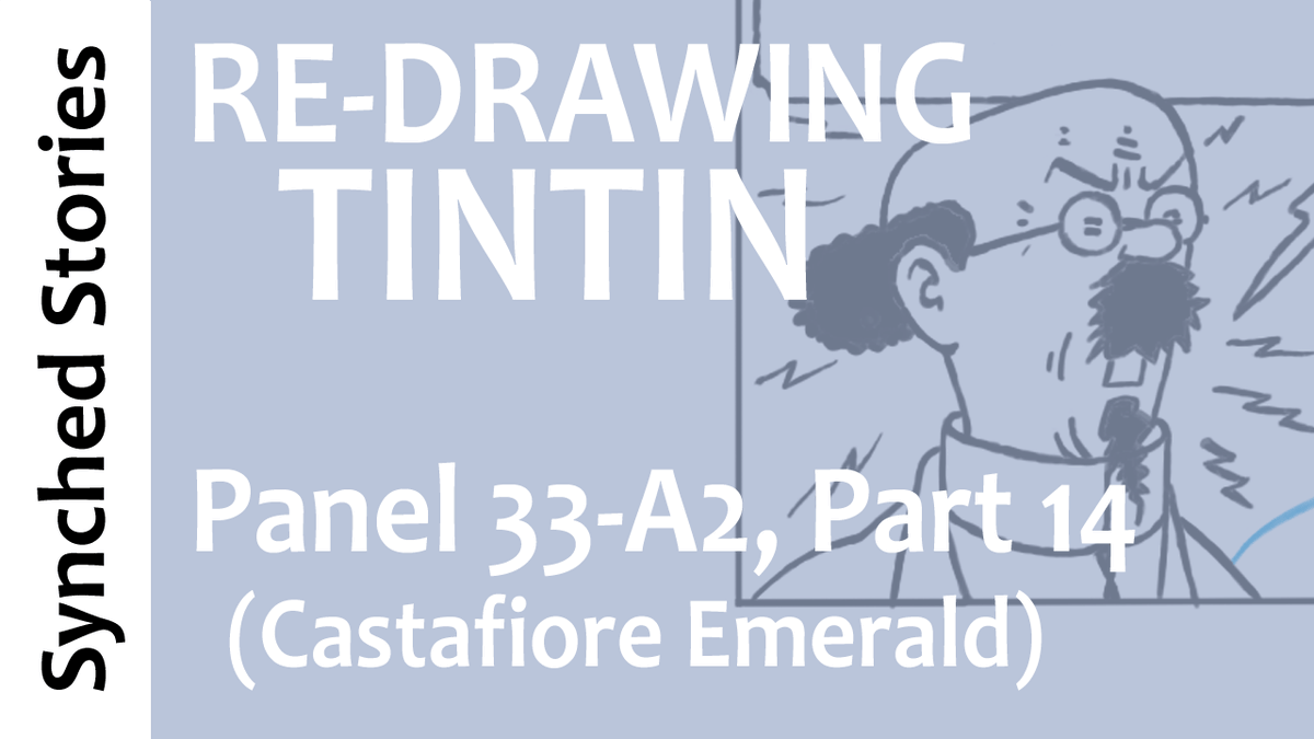 #ud11comic #unlimiteddanger #makecomics #makingcomics #comic #comics #comicbook #comicbooks #indiecomics #webcomics #bd #tintin #draw #drawing #wip

NEW: "Re-drawing Tintin: Panel 33-A2 in The Castafiore Emerald -- 
Part 14: Inking Professor Calculus"

youtu.be/rpe6oD5ZmBg
