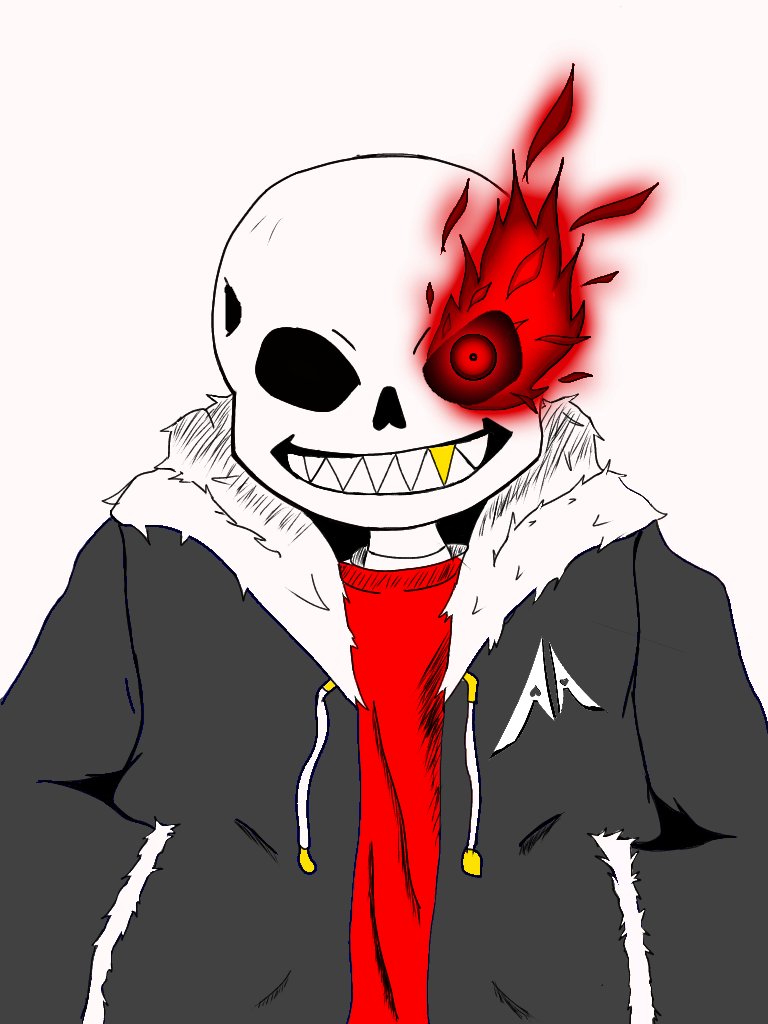 Anime Style - Sans by AideeMargarita on DeviantArt