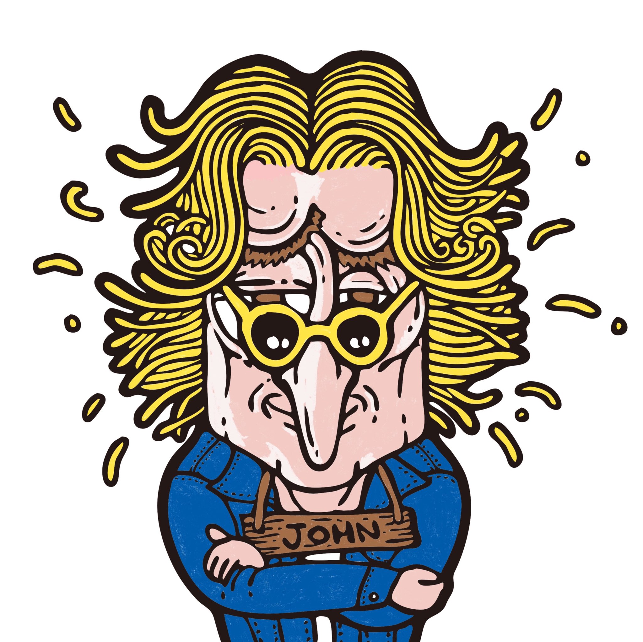 Portmans 似顔絵シリーズ ジョンレノン Portmanscafe ポートマンズカフェ イラスト 似顔絵 有名人 ジョンレノン Johnlennon T Co Ps0lkesuxv Twitter
