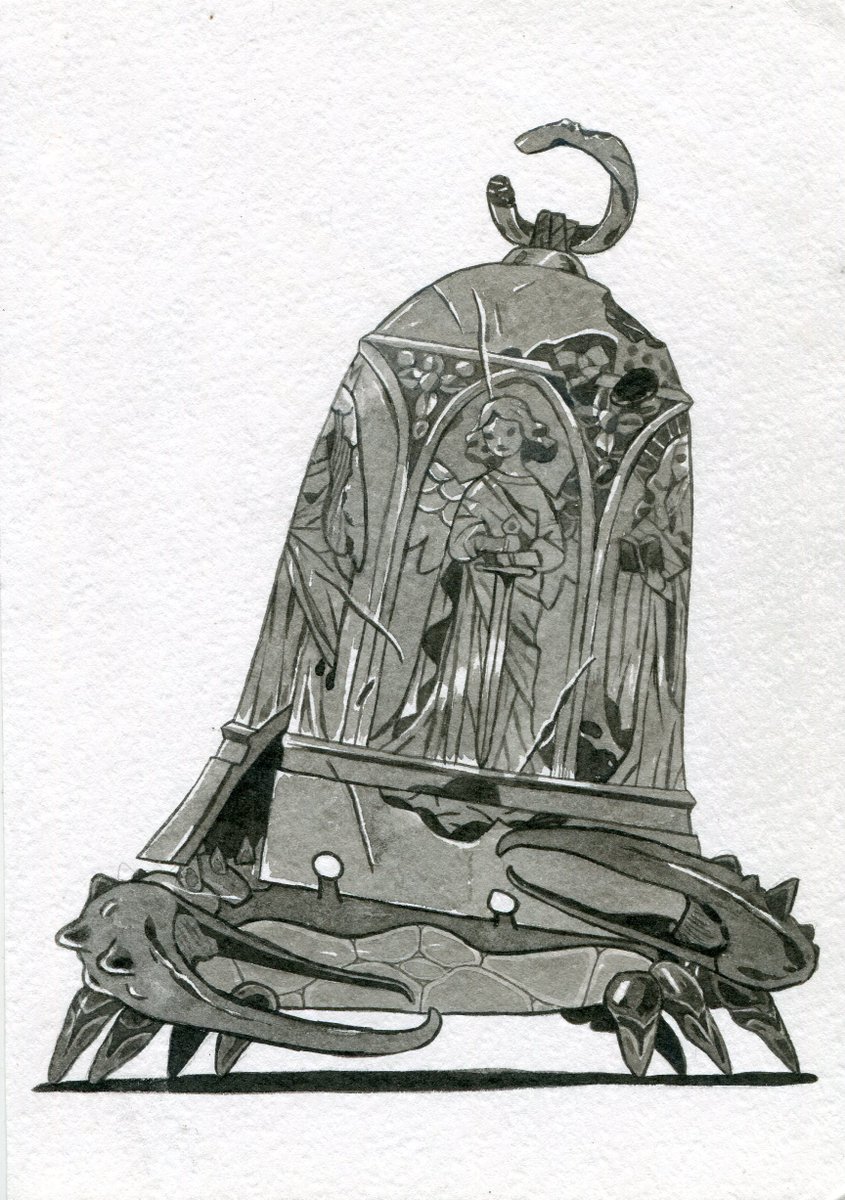 BardtheZombie's tweet photo. 4. Church crab

#inktober #inktober2019 https://t.co/KCZi46CeIU