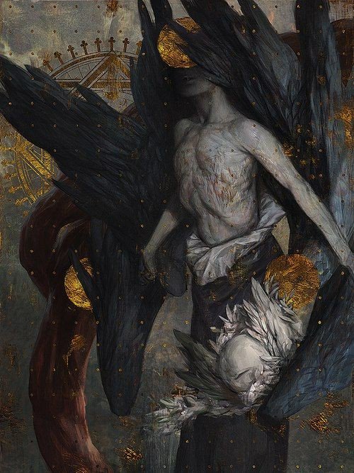 Amazing Art by <a href="/tobiaskwan/">TOBIAS KWAN</a> 
#art #painting #beautifulbizzare #highfructose