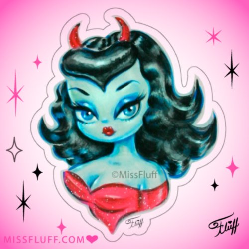 Miss_Fluff's tweet photo. 🖤 Devil Dolly 🖤 new Vinyl Stickers in my shop!⁠
 ⁠Enter code TWLOVE for 10% Off.⁠
https://t.co/a56ec6kIrS

.

#creepycute #halloween #devils #shedevil #pinupdevil #dolly #devilish #deviltattoo #devilart #lowbrowart #stickers #vinylstickers #stickercollector https://t.co/UQOaELqFhn