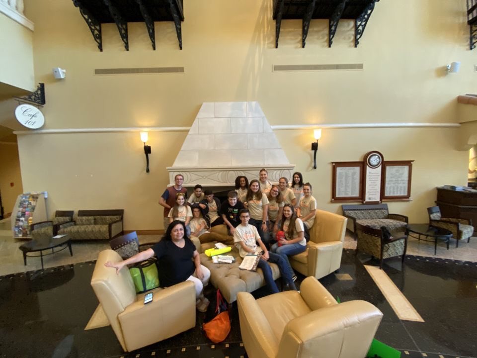 VieraHighTV's tweet photo. 16 members of VTV’s Senior Staff attended the 2019 Fall FSPA today. They won 4 awards for their contest submissions, and VTV’s Olivia Byrd was named the District 3 Student Representative. Join us in congratulating this wonderful group for their hard work and for representing VHS! https://t.co/Hru3RzyQTt