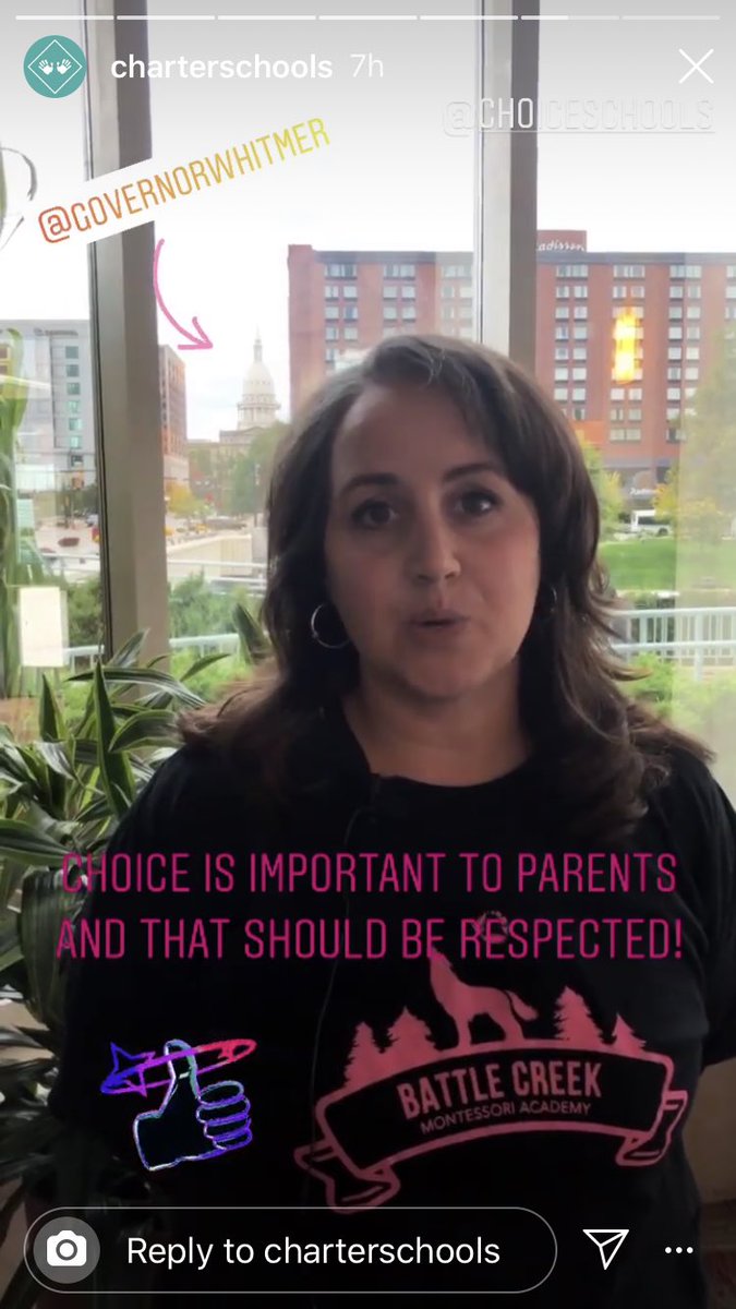 @GovWhitmer Battle Creek Montessori Academy invites you to come see why our kids should be funded equally. #charterslead #charterproud #everyonethriveshere