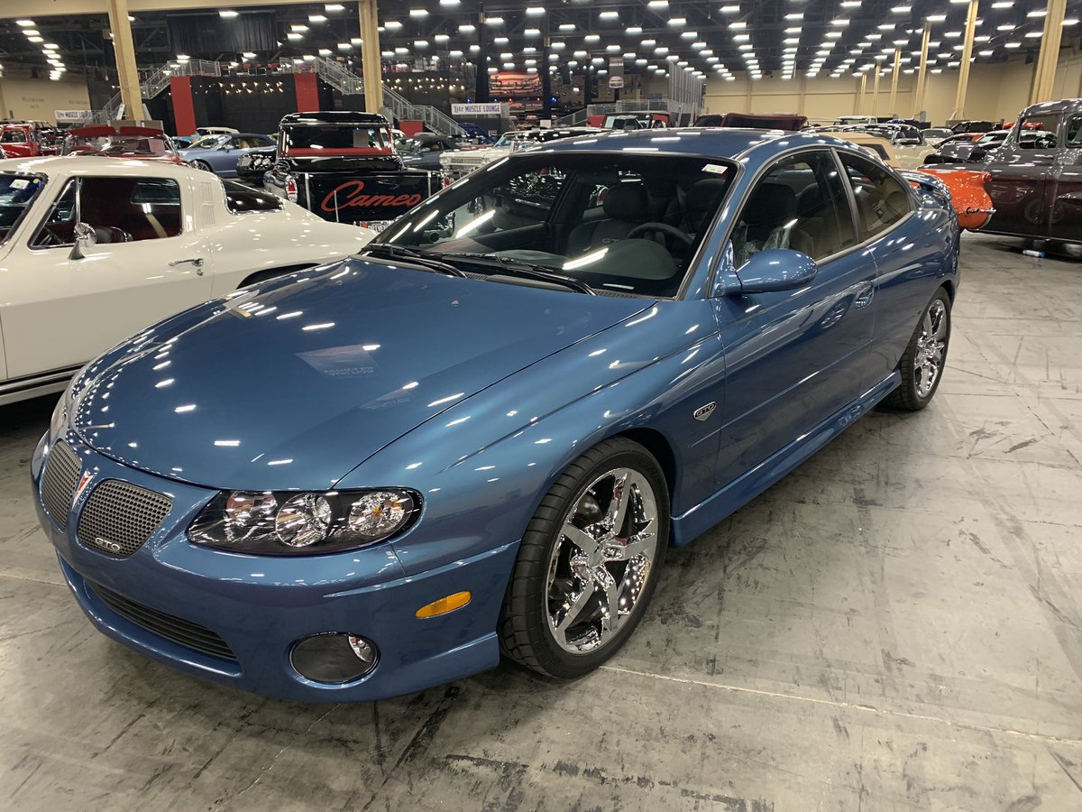 PlyBanditsHQ's tweet photo. Im going to have to bid on this GTO here at the Barrett Jackson Auction in Las Vegas, the color is amazing on this car and it checks off all the boxes, it’s in great shape and these cars are a blast to drive especially the manual cars !!! https://t.co/GKpVepf68G