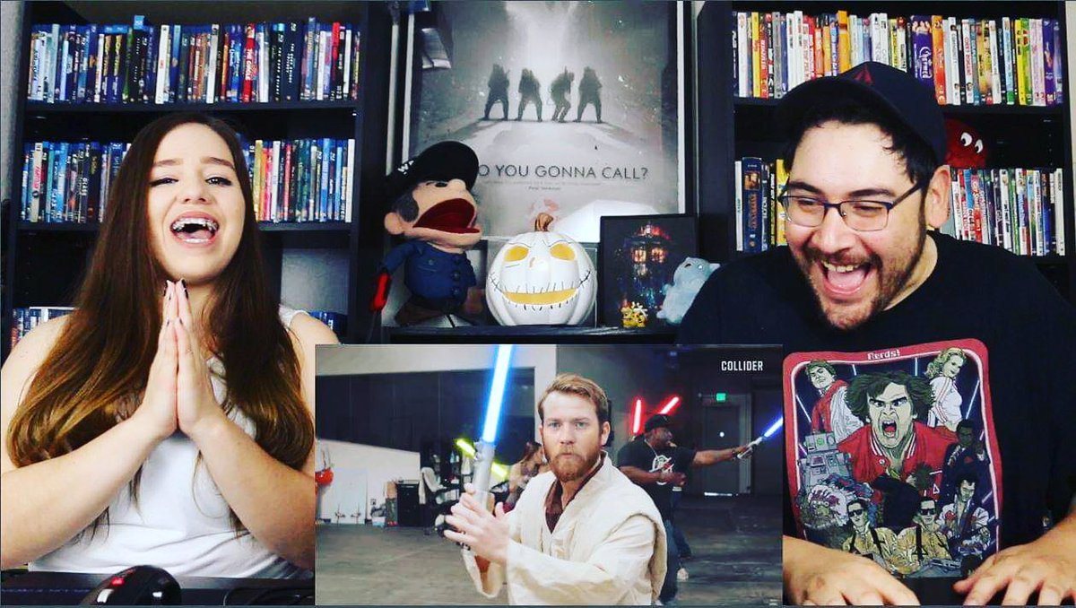 OfficiallyLTTP's tweet photo. The gang at @ColliderVideo put together a hell of a #StarWars #lightsaber battle with all the major players.

Even gave it a choose your own adventure ending.

Check out our reaction to the battle of force user's and scoundrels alike

https://t.co/i9eM3fcetu

 #collidervideo https://t.co/blitlLmsFw