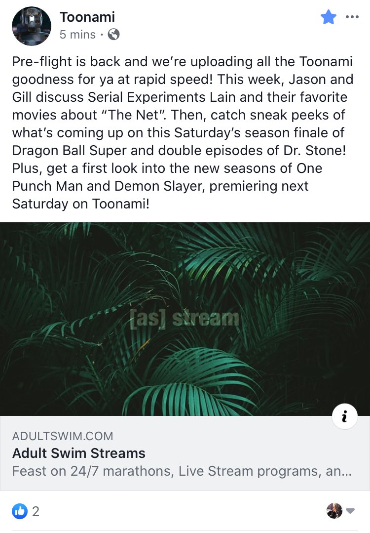 ToonamiSquad's tweet photo. An all new Toonami Pre-Flight is on right now at https://t.co/nCWzAr92aJ or https://t.co/yE5SxvJq8Q with @Clarknova1 and @stupidgill! #Toonami #ToonamiPreFlight https://t.co/P7D2wHYiH0