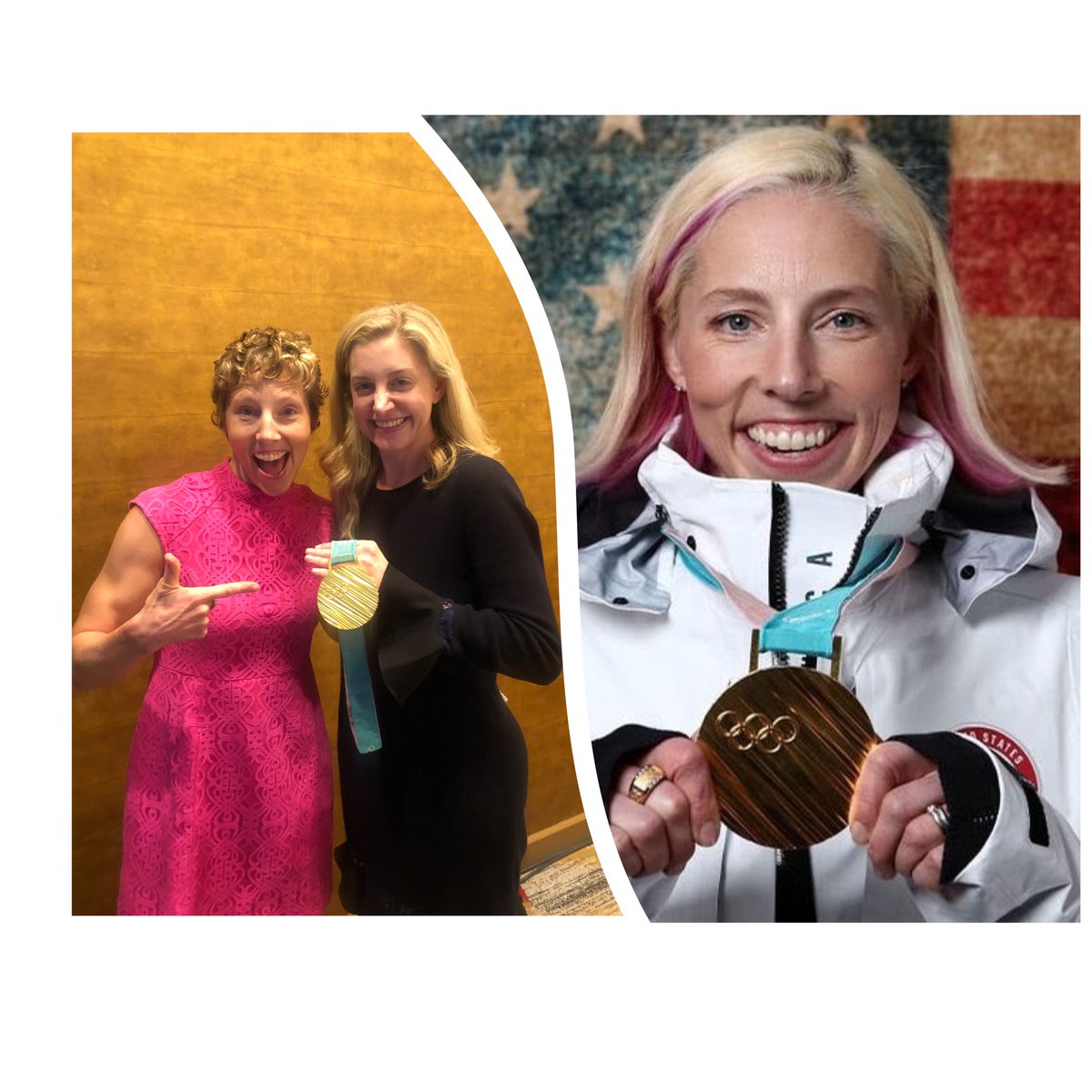 Awesome morning of inspiration from 5 time Olympian and gold medalist, and fellow mom and thriving breast cancer survivor Kikkan Randall ... thank you <a href="/kikkanimal/">Kikkan Randall</a> @YoungStrongDFCI