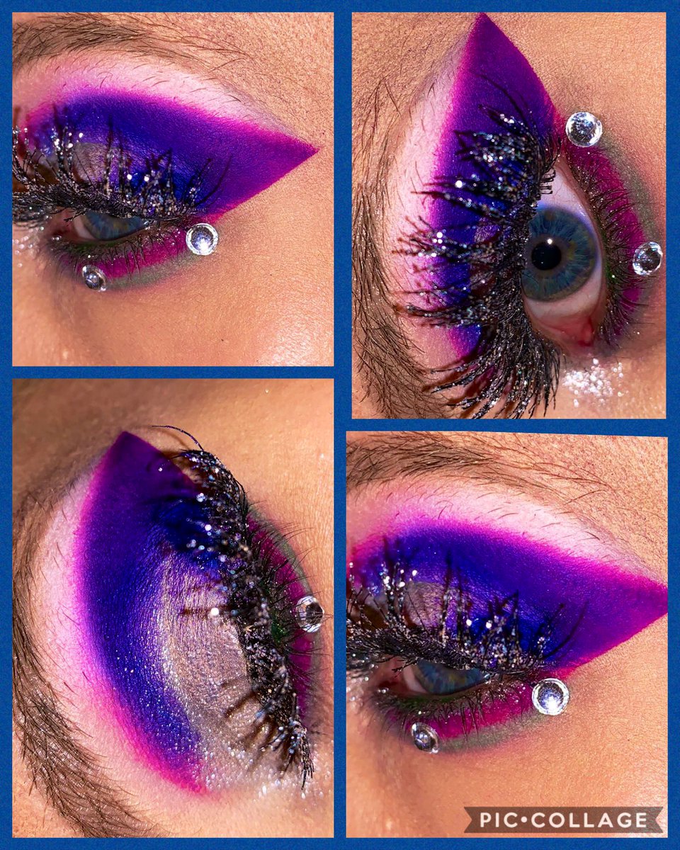 Throw back to a few days ago 😂 I love this look the purples in @norvina1 vol.1 are beyond words 💜😍🥰🙌🏻🙌🏻