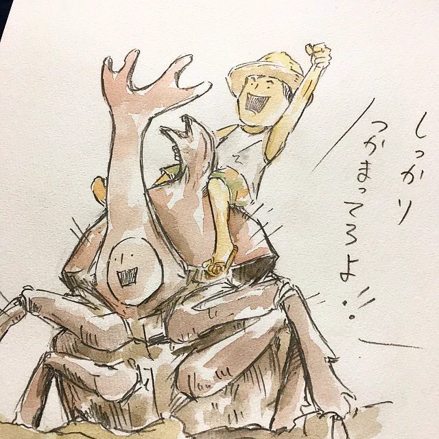 原画が出てきました🐞。さてなんの原画でしょう(^^)? 