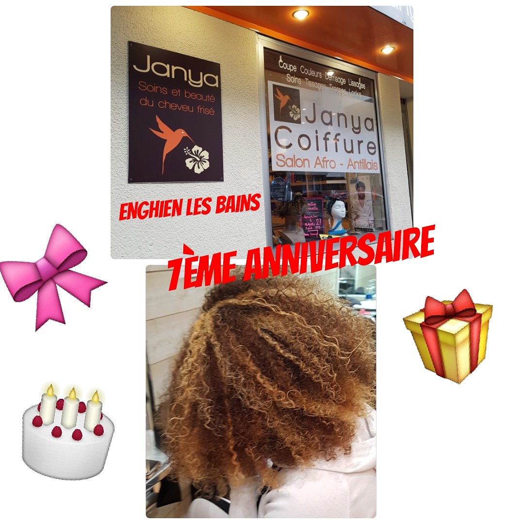 Janya Coiffure Bonanniversaire Happy Birthday Janyacoiffure 7ans A Enghien Les Bains France