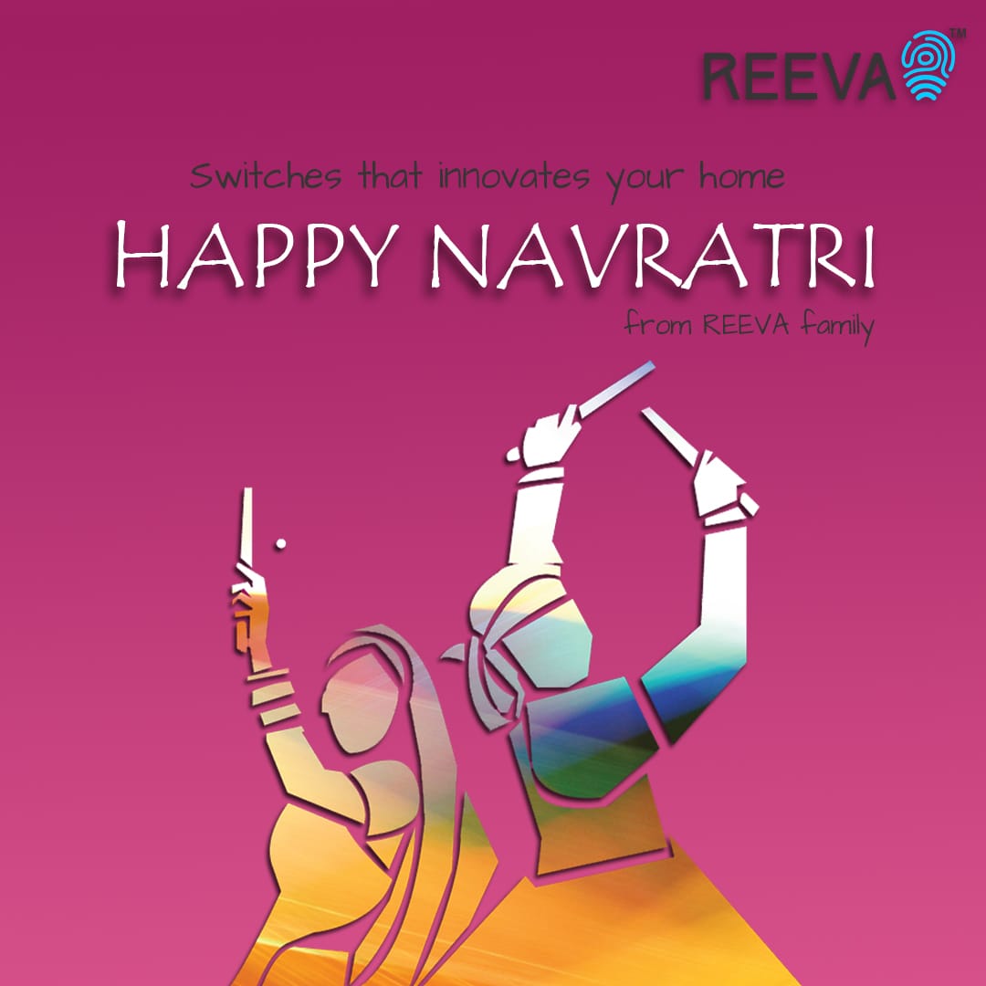 ReevaSmart's tweet photo. May this Navratri brighten up your life with joy,Wealth and good health. wishing you a happy Navratri.

#smarthome #homeautomation #smarthomeautomation #automation #Navratri #Gujarat https://t.co/gf9vRLt7ZE