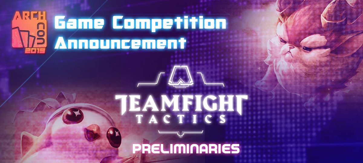 archconcebu's tweet photo. Calling all Teamfight Tactics members, we will be holding our preliminary games tomorrow, October 6 at the Level Cap Gaming Hub at Junquera. Walk-in registration starts at 10:30AM and will cost 70 pesos for free PC time, point system. See you all there!

#ARCHconCebu
#ARCHcon2019 https://t.co/K9bAfDY3Oc