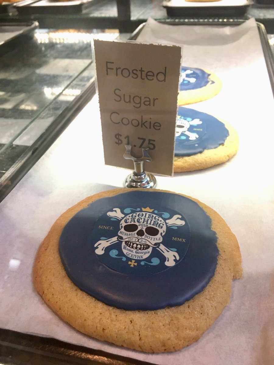 SuperNateTN's tweet image. Spent the day solving puzzles and challenges throughout Floyd County, GA meeting multiple caching groups along the way. 
Drove over 75 miles to collect stamps and code words to redeem for a geocoin, and gain access into the escape room tomorrow. #GoingCaching #Geocaching