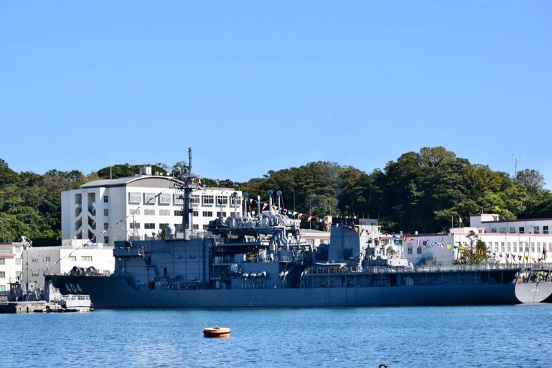 mensui02's tweet photo. 他にもこんな艦たちが!
#海上自衛隊
#JMSDF
#満艦飾
#護衛艦
#たかなみ
#DD110
#掃海艇
#えのしま
#MSC604
#潜水艦救難艦
#ちよだ
#ASR404 https://t.co/zE56av9UkZ
