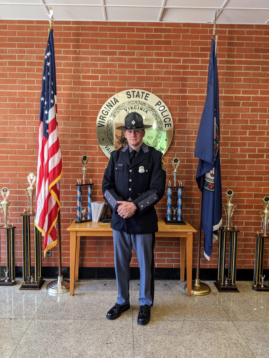 MissyCarter09's tweet photo. Congratulations Trooper Yates! @jbrandonyates 💙💙 https://t.co/Zkswjz3i0O