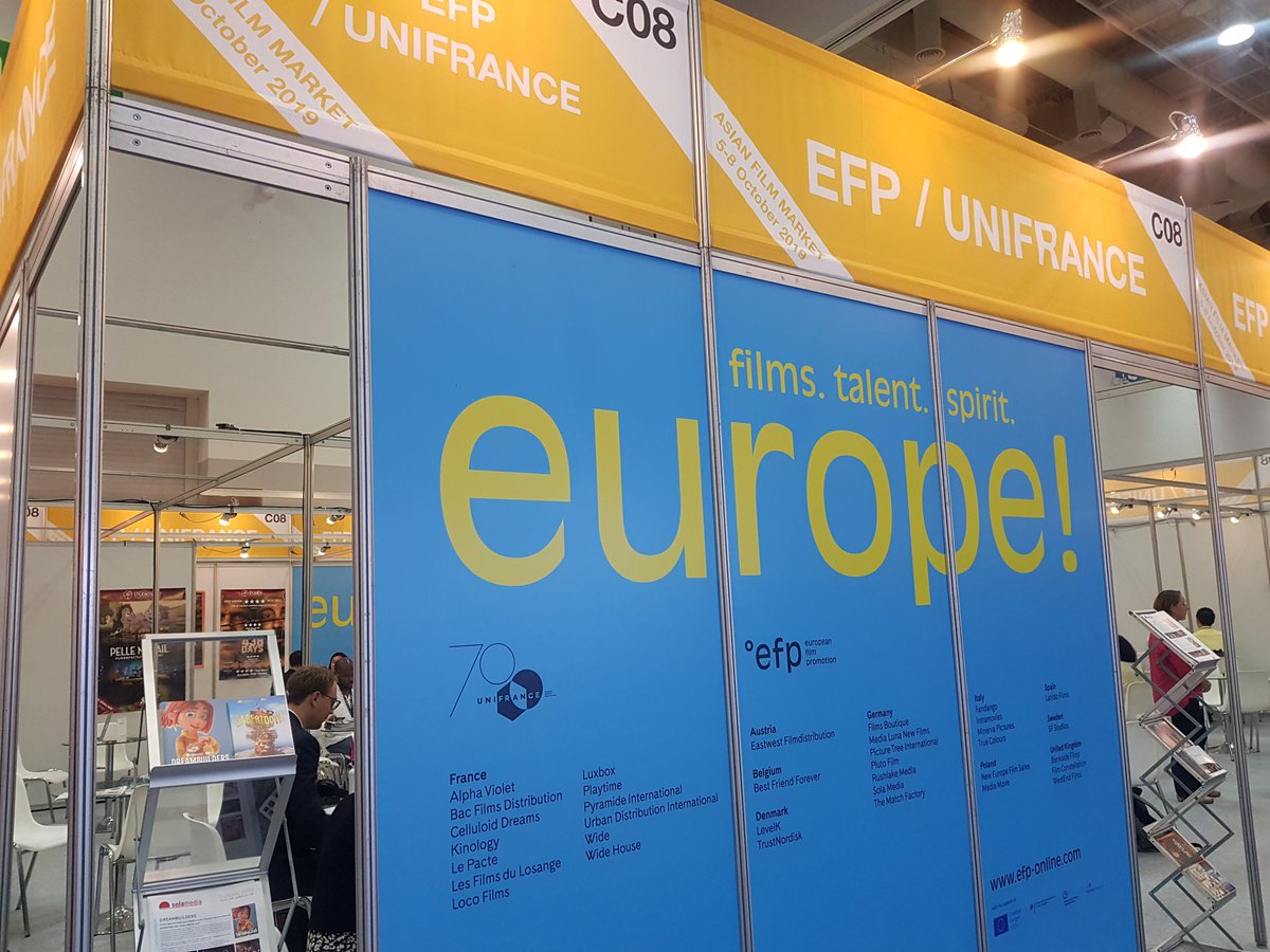 zipstarent's tweet photo. #Asianfilmmarket ตลาดภาพยนตร์เอเชียขนาดใหญ่ที่อาคาร BEXCO เหล่าบรรดาผู้ประกอบการทั่วเอเชียมาออกบูธประมาณ 200 บูธ 5 - 8 ต.ค. 62 ปีนี้มาร่วมงานเพิ่มขึ้น 15% โปรเจคไทย 2 เรื่องเสนอขอทุน คือ Skin และ Solids Street of a Movie
#BusanInternationalFilmFestival
#TNNช่อง16 #TNNThailnd https://t.co/rMsxvmlMpA