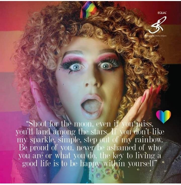 no1vintagegirl's tweet image. We made the front +back cover #LGBT magazine #WORLDEQUAL by @ShelleyRodgers features #northernireland #DragQueens #ALEXISCOX + #Kittycat wears jeanjacketdesigns.com  @jeanjacketdesigns #handpainteddeniumjackets full #swarovski  @AmrickChanna #DanielMay #GNImagazine #magcloud