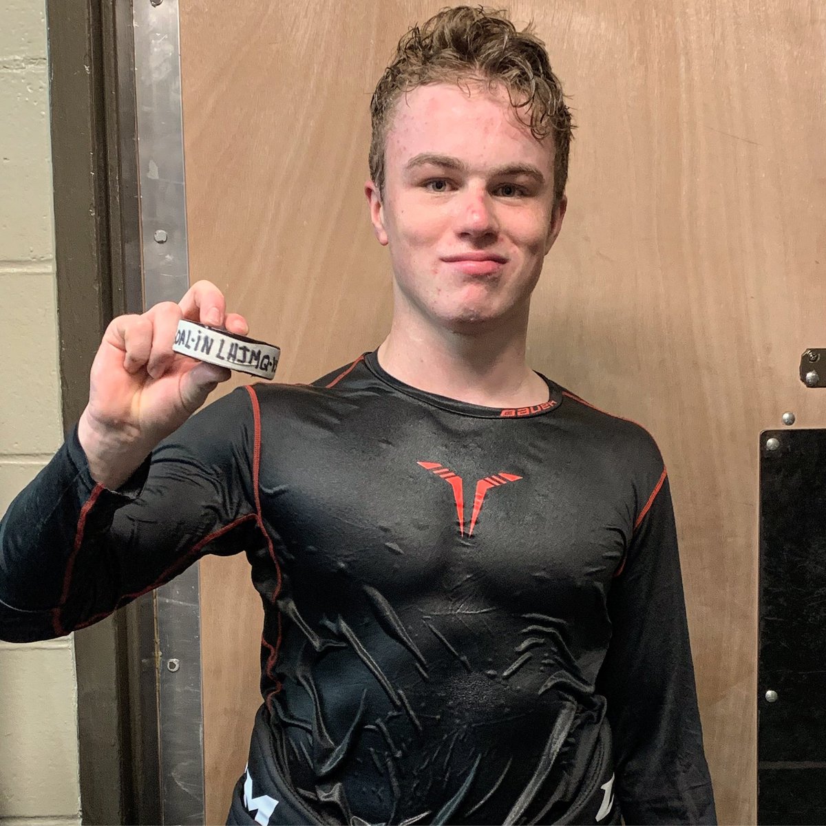 VoltigeursDRU's tweet photo. Premier but en carrière dans la @LHJMQ pour Jack Campbell ce soir. 
Congratulations Jack for your first @QMJHL goal! https://t.co/NDvlTPILjc