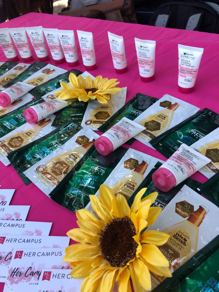 HerCampusUCLA's tweet photo. Thank you so much to everyone who came out yesterday 🥰 And thank you to @garnierusa for sponsoring this event! #GarnierGuy #GarnierGirl #HerCampusUCLA https://t.co/z3PwRdWynj