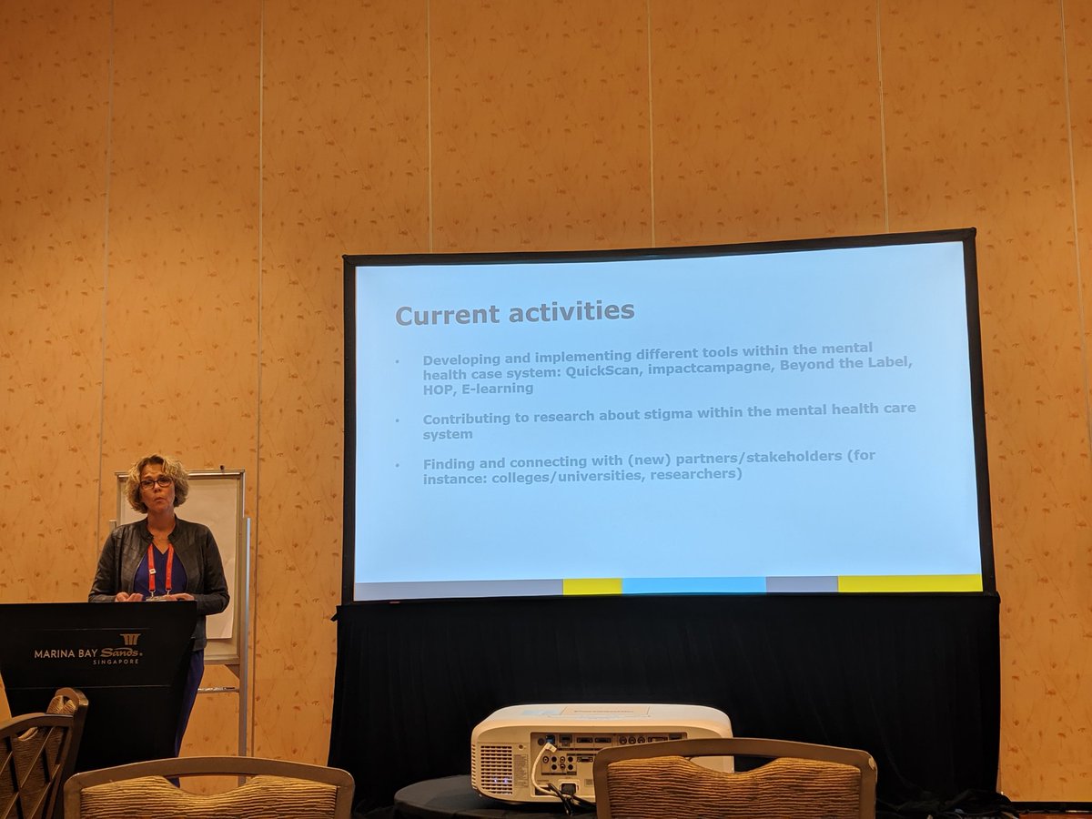 The challenges and opportunities of working with mental health professionals to reduce stigma with <a href="/gerdienrabbers/">Gerdien Rabbers</a> #TAS2019 #togetheragainststigma