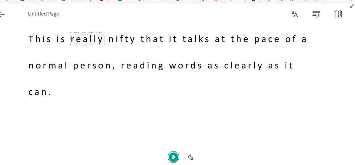 PrincessRayden's tweet photo. I tried out @msonenote for my next technology. I had used Microsoft OneNote vaguely a long time ago and there's so much more to it now. I only ever used it for notes before and it has a ton of features. I love the Immersive reader function that reads your text to you. #MUEmTech https://t.co/0mYJ9gRvBH