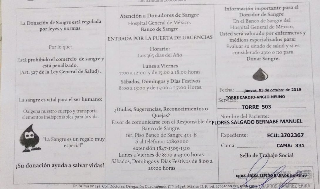 berelazcano's tweet photo. Amigos y conocidos pedimos su ayuda, un tío será operado a corazón abierto y se necesitan 10donadores, quien pueda se lo agradeceremos mucho, aquí los datos y requisitos 👇🏼 https://t.co/BL1WDVaMy1