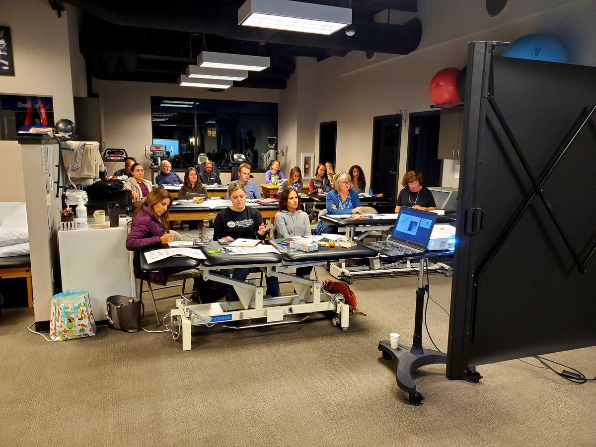 AmsiInfo's tweet image. Day 1 of #CertVRS in beautiful Seattle. Spending the weekend with @IRGPT teaching the most up to date treatment strategies for vestibular pathologies. #concussion #vestibular