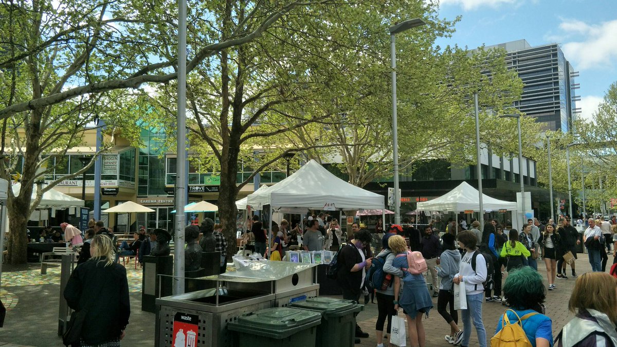 GAMMACON's tweet photo. The @impactcomics festival is on!  Join the #copslay comp check out awesome #artists and new independent #comicbooks along with the latest #GAMMACON2020 new at our table Garema place #canberra #canberralife #wearecbr #cbr https://t.co/hDoZIgiNX9